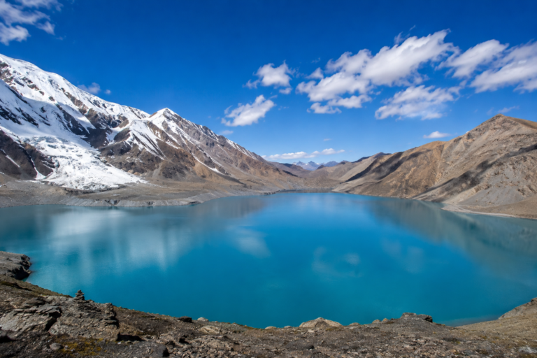 The Annapurna Tilicho Lake Trek – 16 days itinerary is a breathtaking Himalayan journey in Nepal that takes you to the world-famous Tilicho Lake (4,919m) through beautiful villages, alpine landscapes, and high mountain trails. This guided trek offers clear views of the Annapurna region, experienced local support, and a well-planned route suitable for adventure seekers looking for a memorable trekking experience in Nepal.